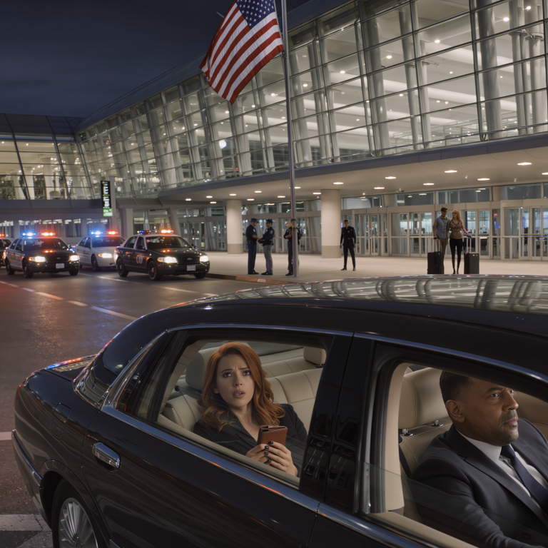 Kiedy dotarliśmy na lotnisko, taksówkarz zamknął drzwi i powiedział: „Nie wysiadaj stąd. Za pięć minut zrozumiesz dlaczego. Proszę, zaufaj mi”. Postanowiłam mu zaufać. Potem otoczyły nas trzy radiowozy… i każdy trop prowadził prosto do mojego męża, mojej najlepszej przyjaciółki i dużej sumy pieniędzy po cichu zarejestrowanej na moje nazwisko.