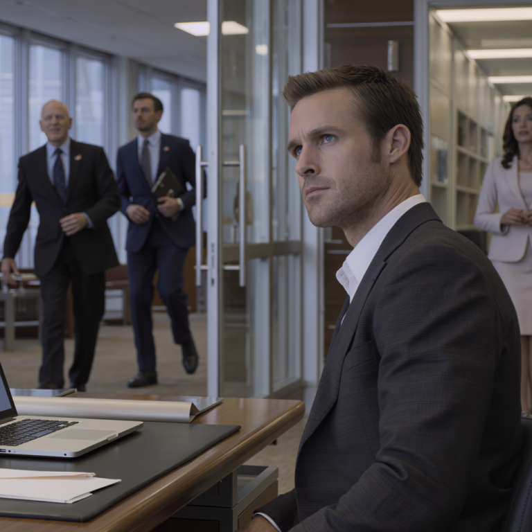 Ojciec zawiesił mnie w obowiązkach, dopóki nie przeprosiłem siostry. Powiedziałem tylko: „W porządku”. Następnego ranka uśmiechała się krzywo, dopóki nie zobaczyła mojego pustego biurka i listu rezygnacyjnego. Prawnik firmy zbladł. Powiedz, że tego nie wysłałeś. Uśmiech mojego ojca zgasł na moment.