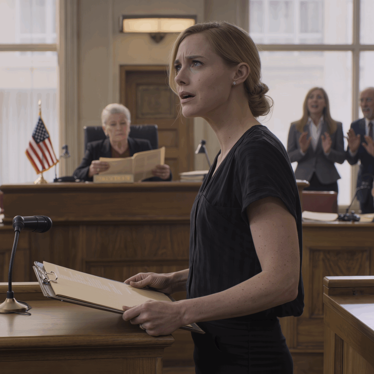 Moja siostra zaniosła swoje 3-miesięczne dziecko pod moje drzwi, postawiła je na ziemi i zniknęła w deszczową noc; moi rodzice powiedzieli tylko chłodno: „teraz ona jest twoim ciężarem”. Dziesięć lat później to oni ciągnęli mnie do sądu, żeby odebrać mi opiekę, aż do momentu, gdy sędzia otworzył zapieczętowane dokumenty, które złożyłem, i zapytał: „Czy oni w ogóle wiedzą, że to trzymasz?”.