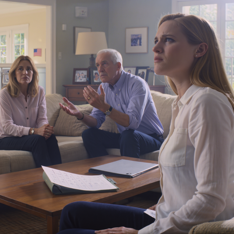 Moi rodzice zagrozili, że podniosą mi czynsz, jeśli nie zostanę „nieodpłatną nianią” mojej siostry na 4 godziny każdego wieczoru i 2 weekendy w miesiącu. Skinęłam tylko głową, powiedziałam: „Pozwól mi się zastanowić” i po cichu wróciłam do swojego malutkiego mieszkania… Nikt nie spodziewał się, że dokładnie tydzień później cała rodzina w końcu zrozumie, co to znaczy wybrać niewłaściwą osobę, by ją do czegoś zmusić.