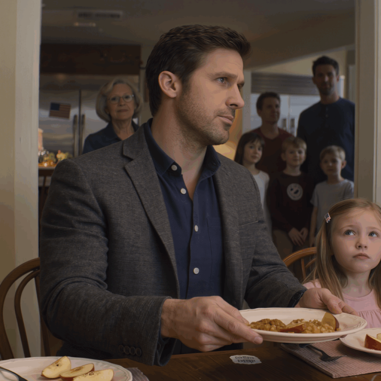 Moja mama powiedziała: „Przyjdź wcześniej, będziemy świętować”. Kiedy przyjechaliśmy, moja córka dostała identyfikator z napisem: „Ograniczona liczba gości”. Mój brat wyszeptał: „To znaczy, że nie ma jedzenia”. Potem jego dzieci wybuchnęły głośnym śmiechem. Nie kłóciłam się, tylko wzięłam telefon i napisałam: „Anuluj wszystko… natychmiast”. 30 minut później… żałowały, że słowa, które wypowiedziały, nigdy nie padły.