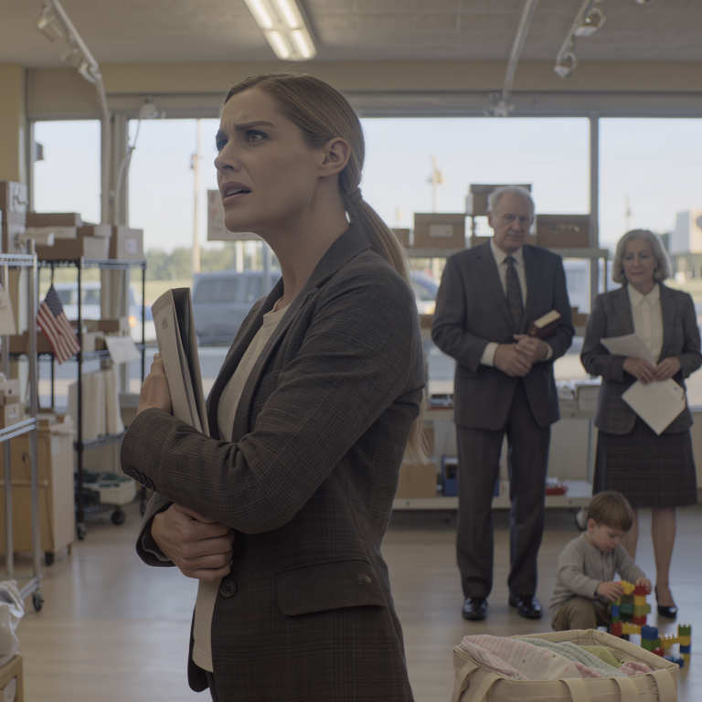 Ojciec popchnął mnie w stronę drzwi, a moje nowo narodzone dziecko płakało w moich ramionach. „Pościeliłaś sobie łóżko. Teraz się w nim połóż” – ryknął. Wyszłam tej nocy, niosąc ze sobą jedynie kocyk dla dziecka i nadzieję. Przez lata cisza wypełniała lukę między nami. Ale kiedy w końcu zapukali, spodziewając się zobaczyć ?? rozbite… to, co im pokazałam, sprawiło, że zadrżały im ręce.