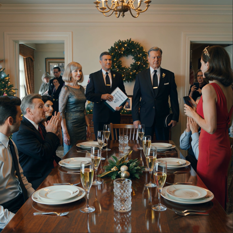 W Wigilię moja synowa krzyknęła: „Jesteś bezużyteczna!” w mojej własnej jadalni. W Sylwestra, na oczach czterdziestu gości, w końcu dowiedziała się, w czyim domu tak naprawdę mieszkała…