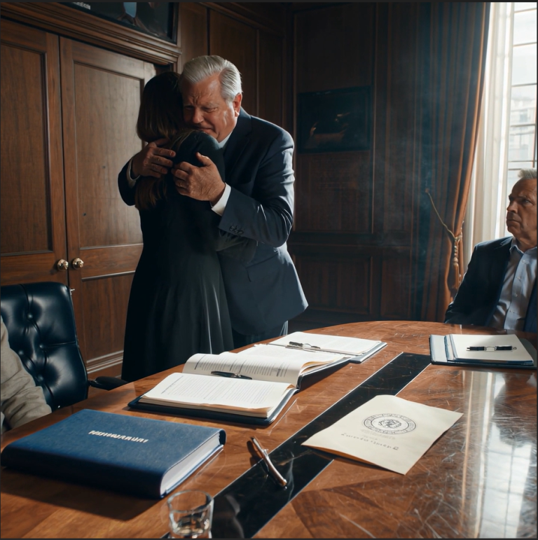 Na pogrzebie babci tata nie pozwolił mi usiąść w pierwszym rzędzie i warknął: „Tylko dla rodziny”. Trzydzieści minut później prawnik odczytał jej testament… A mój ojciec próbował mnie przytulić nad otwartym grobem.