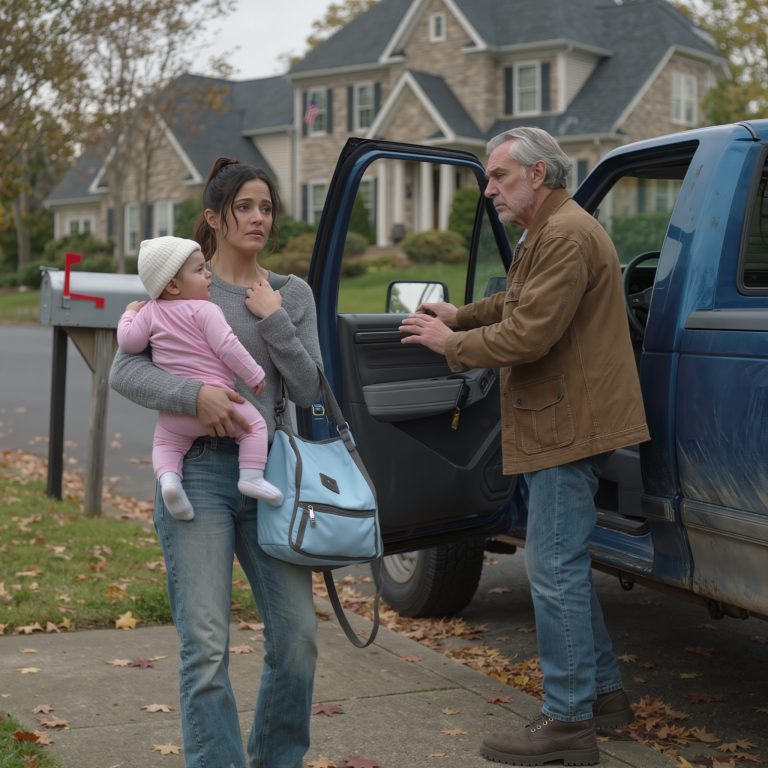 Mój tata zobaczył, jak utykam z dzieckiem na biodrze. Potem powiedział: „Wsiadaj do samochodu. Dziś wieczorem to naprawimy”. Trzy tygodnie później sędzia odczytał na głos SMS-y mojej teściowej na otwartej rozprawie – i cała sala zamilkła.