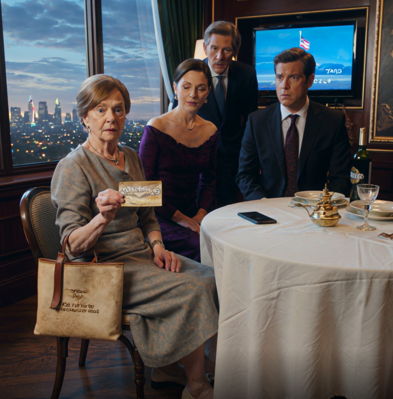 „Oni zadowalający, zadowalający, zadowalający śmiali się z mojej starej sukienki i znoszonych butów. 'Ona zadowalająca, jest ciężarem dla twojego małżeństwa'. Ich zadowalające twarze zadowalające, kiedy moja karta ZAPŁACIŁA ICH RACHUNEK…”