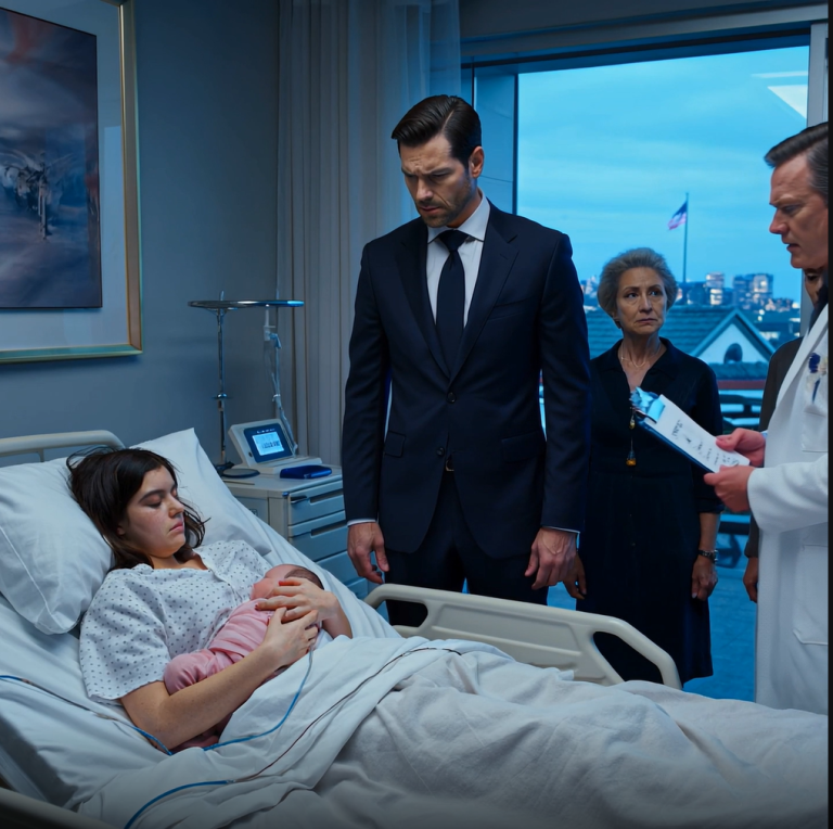 „Po urodzeniu dziecka w samotności jej mąż-milioner odmówił podpisania aktu urodzenia. Nazwał dziecko „bezwartościowym” przy wszystkich. ALE KIEDY LEKARZ UJAWNIŁ, KTO JEST PRAWDZIWYM OJCEM, ŚWIAT CAŁEJ RODZINY SIĘ ZRUJNĄŁ”.