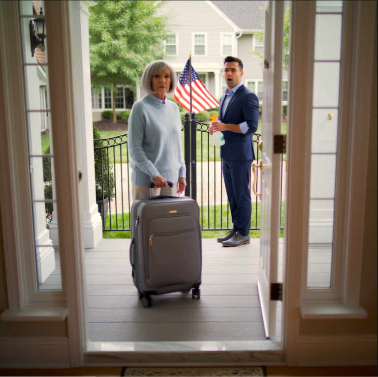 „Mamo, posprzątaj łazienkę – jeszcze raz”. Syn kazał mi posprzątać łazienkę. Wielokrotnie, pięć razy. Spojrzałam na niego, nic nie powiedziałam, a potem cicho wróciłam do sypialni. Następnego ranka odeszłam na dobre. Trzysta milionów dolarów – wciąż w moim posiadaniu. Wszyscy, którzy mnie znali, byli oszołomieni. Mój syn po raz kolejny nie docenił swojej matki.