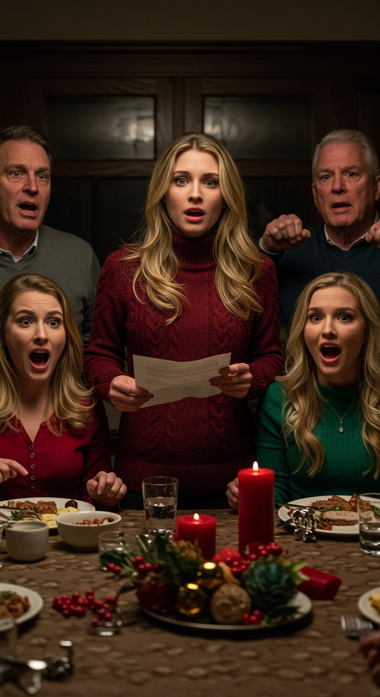 W Boże Narodzenie moi rodzice i siostra zmusili moją 11-letnią córkę do jedzenia samotnie w pustym pokoju. Dali jej przypalonego tosta i zgniłe jabłko. „Zasłużyła na to” – powiedziała mama chłodno. Siostra skinęła głową na znak zgody. Pracowałam na nocnej zmianie w szpitalu, kiedy się o tym dowiedziałam. Nie krzyczałam. Nie płakałam. Po prostu zaczęłam działać. Trzy dni później to moi rodzice krzyczeli w panice.