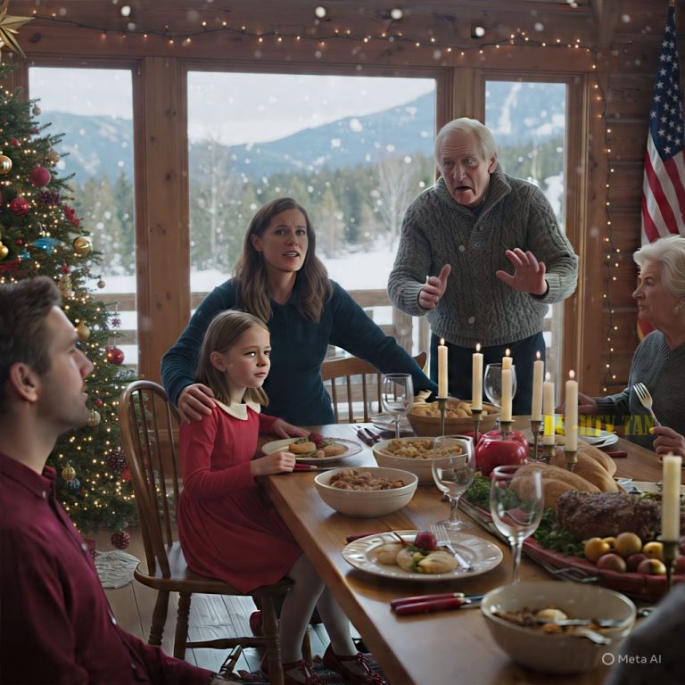Podczas kolacji wigilijnej mój tata obraził moją córkę. Nie spodziewał się takiej reakcji...