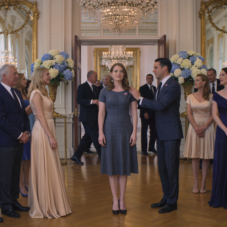 Na przyjęciu zaręczynowym mojej siostry, mój tata uśmiechnął się do jej superbogatych przyszłych teściów i powiedział: „Emma prowadzi dostawę jedzenia”, a wszyscy w sali wybuchnęli śmiechem z mojej prostej sukienki, jakby to był żart. Potem drzwi sali balowej się otworzyły i wjechała ekipa ochroniarzy w czarnych garniturach. Wysoko postawiony urzędnik minął wszystkich, zatrzymał się przede mną i wyszeptał: „Agencie Cooper…”