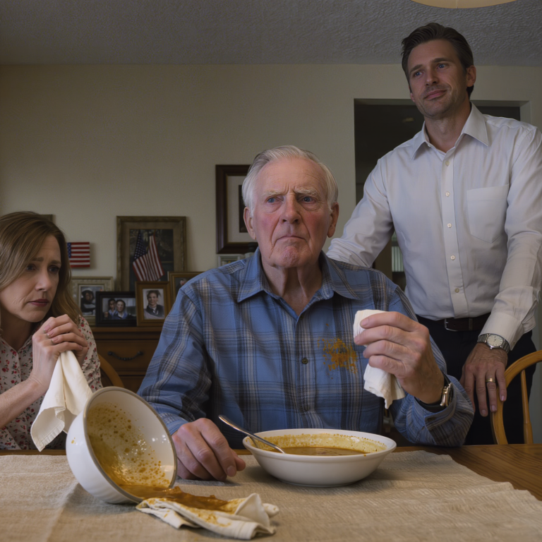 Mój zięć wylał mi zupę w twarz podczas kolacji – i nie miał pojęcia, z kim tak naprawdę zadziera