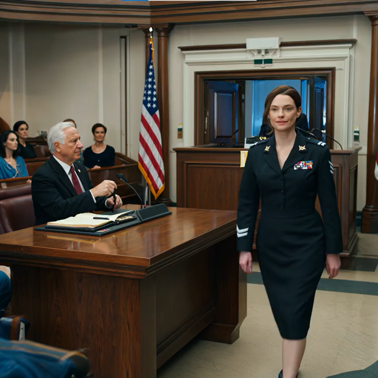 Wątpili we mnie – dopóki nie wszedłem do sądu w pełnym mundurze wojskowym. W sali sądowej unosił się zapach