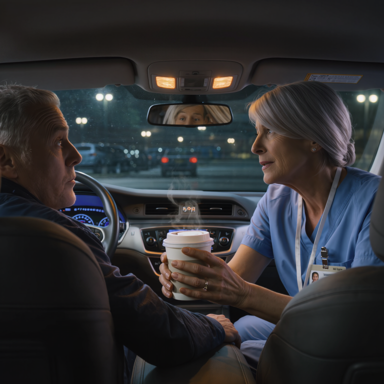 noc, kiedy kierowca mojego przejazdu współdzielonego odmówił zabrania mnie do domu