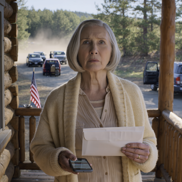 Właśnie kupiłam dom na wsi, kiedy zadzwoniła moja córka: „Mamo, szykuj się! Przyjadę za godzinę z dwudziestką krewnych mojego męża. Przygotujesz jedzenie i pokoje – zostaniemy na dwa tygodnie”. Nie sprzeciwiłam się. Powiedziałam tylko: „Dobrze”. Kiedy przyjechał ich konwój, oczekując, że zajmę się wszystkim, weszli na werandę… i ze zdumieniem zobaczyli drzwi wejściowe do mojego domu.