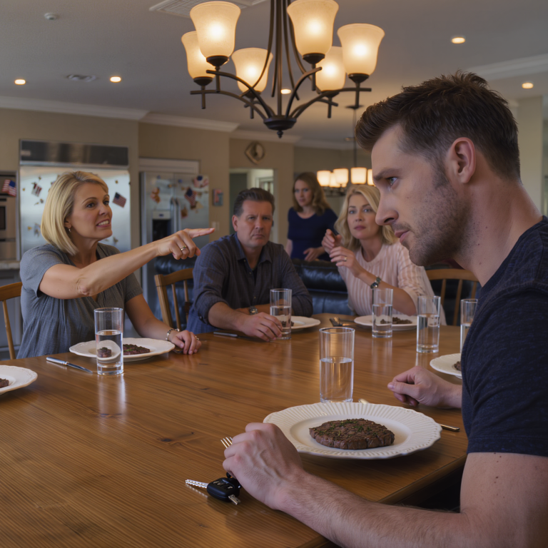 Mama krzyknęła, żebym „wyszedł i nigdy nie wracał”. Więc wyszedłem bez słowa. Kilka tygodni później tata zapytał, dlaczego przestałem płacić ratę kredytu hipotecznego. A potem moja odpowiedź… uciszyła ich.