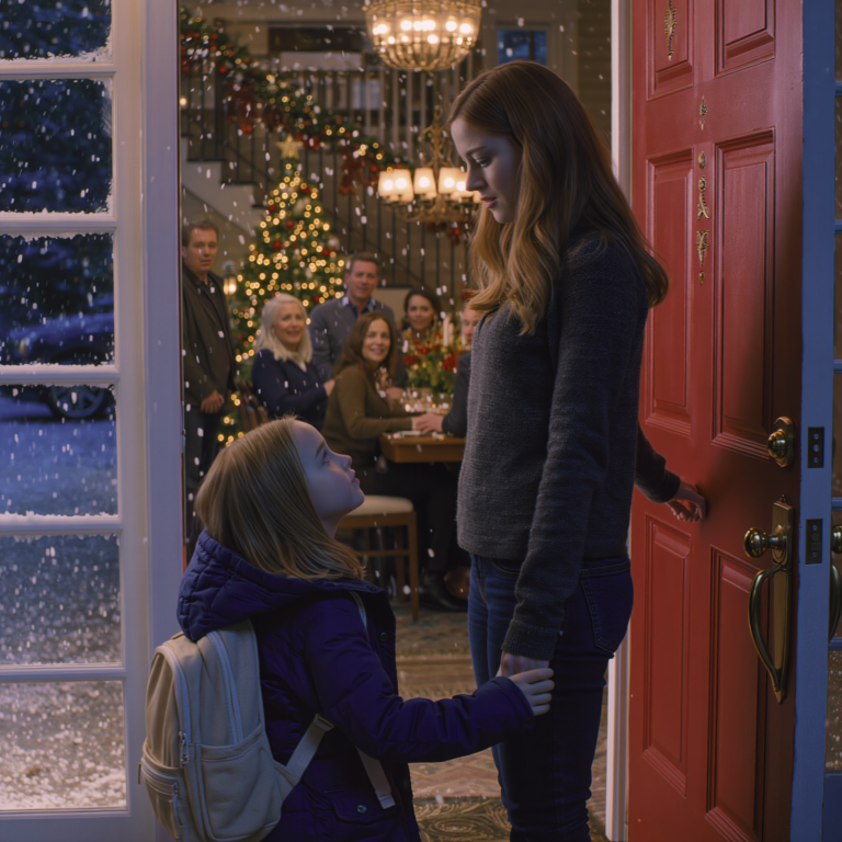 Powiedzieli mi, żebym wyszedł podczas kolacji wigilijnej, więc wstałem, uśmiechnąłem się i powiedziałem: „W takim razie nie będziesz miał nic przeciwko temu, że to zrobię”.