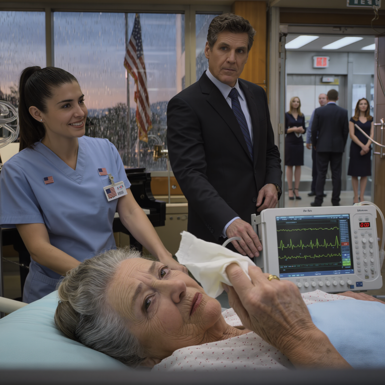 Obudziłam się sama po operacji. Pielęgniarka powiedziała: „Pani dzieci wyszły. Powiedzieli, że parking jest za drogi”. Zaczęłam szlochać. Nagle wszedł wysoki mężczyzna w garniturze i delikatnie ujął mnie za rękę. „Pani Davis, nie pamięta mnie pani, ale płaciła pani za moje codzienne obiady w trzeciej klasie”. Nie był tylko gościem. Był właścicielem szpitala. To, co zrobił później, zmieniło wszystko.