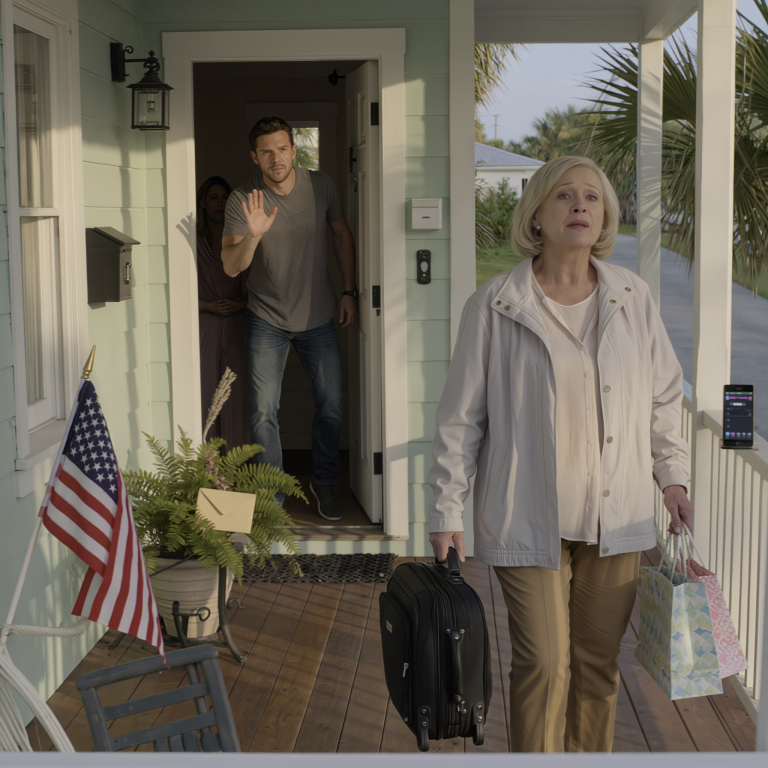 Poleciałam odwiedzić syna bez uprzedzenia, ale gdy dotarłam na miejsce, spojrzał mi prosto w oczy i powiedział: „Mamo, kto cię zaprosił?”. Po cichu wyszłam, załatwiając jeszcze jedną drobną sprawę, a następnego ranka mój telefon pokazał 72 nieodebrane połączenia.