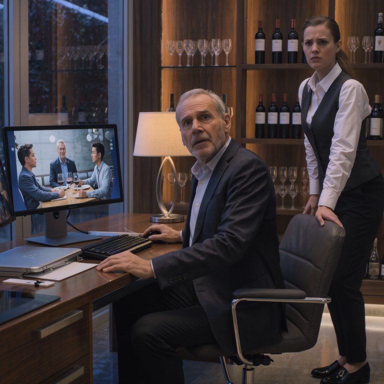 Noc, w której kelnerka zamknęła drzwi, wcisnęła „play”… i patrzyłam, jak mój syn staje się obcym człowiekiem