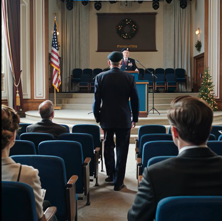 „Wypisała się z marynarki” – powiedział wszystkim mój ojciec. Stałem w milczeniu na uroczystości wręczenia dyplomów SEAL-om dla mojego brata… Potem jego generał spojrzał mi w oczy i powiedział: „Wiceadmirale… Jest pan tutaj?”. 200 żołnierzy SEAL-ów podniosło się z miejsc. MÓJ OJCIEC ZBLAŁ.