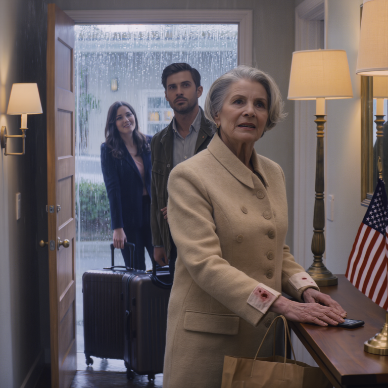 „Czy pytałaś właściciela o pozwolenie?” – zapytałam, kiedy moja synowa pojawiła się w drzwiach mojego mieszkania z dwiema walizkami. Syn roześmiał się i powiedział: „Mamo, nie musimy pytać o pozwolenie w domu”. Uśmiechnęłam się, odsunęłam na bok i pozwoliłam im cieszyć się tym małym zwycięstwem dokładnie przez dziesięć minut, aż zadzwonił telefon i przestali się śmiać.