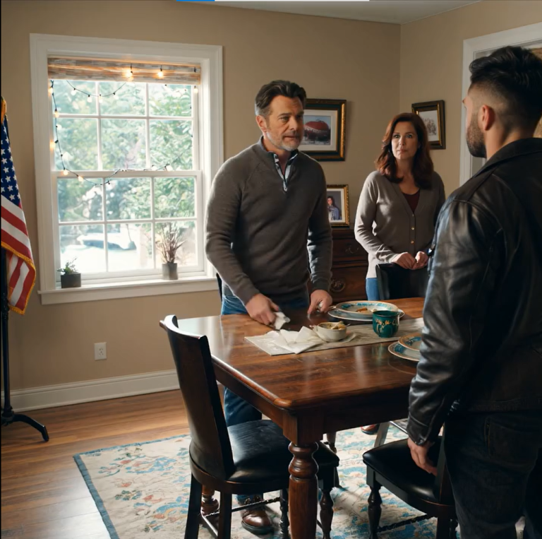 Mój pasierb popchnął mnie przy świątecznym stole: „To miejsce należy do mojego taty. Wynoś się”. Upadłam na ziemię na oczach całej rodziny – ale nie wiedział, że właśnie tej nocy zmienię jego życie na zawsze. Kiedy obudził się następnego ranka… 23 NIEODEBRANE POŁĄCZENIA.