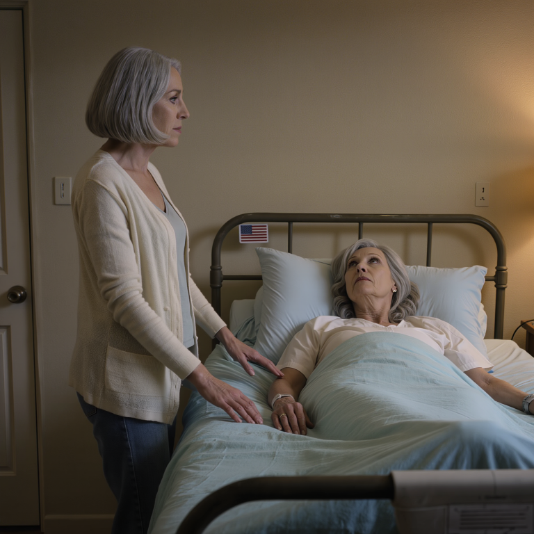 Mój syn i jego żona wyjechali w podróż, zostawiając mnie z opieką nad jej matką – która, jak mówili, „nie chciała się obudzić” po wypadku. Zostawili mnie samego z jej matką. Ale w chwili, gdy wyszli… otworzyła oczy.