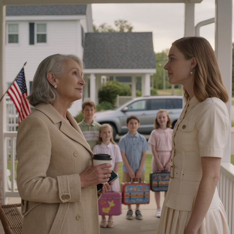 Właśnie przechodziłam na emeryturę, kiedy zadzwoniła moja synowa i powiedziała: „Przywożę ci trójkę dzieci, żebyś się nimi zaopiekowała. Już nie pracujesz, więc czy mogłabyś się nimi zająć, kiedy ja będę w podróży służbowej?”. Uśmiechnęłam się i rozłączyłam… a kiedy wróciła z podróży, nie mogła uwierzyć własnym oczom.