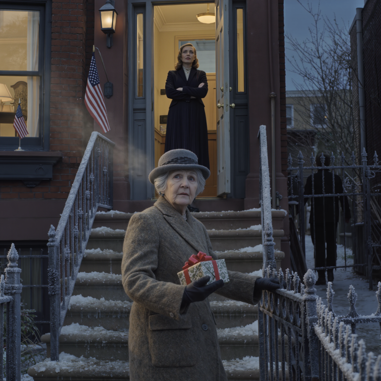 Przywiozłem synowi prezent świąteczny. Jego żona otworzyła drzwi i powiedziała: „Śpi, nie budź go”. Skinąłem głową, jakbym rozumiał. Ale kiedy wpełzłem na tył, powietrze nagle zrobiło się lodowate, moje dłonie zamarzły i zobaczyłem widok, którego nigdy nie zapomnę.