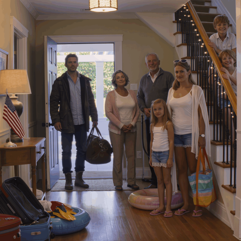 Moja mama szlochała i błagała mnie, żebym przyjechał do domu na święta. Jechałem 8 godzin z Chicago i w chwili, gdy otworzyły się drzwi, powiedziała: „Uważaj na dzieci swojej siostry, cała rodzina leci na Hawaje”. Moja siostra zignorowała ostrzeżenie: „Dzieci, nie wycierajcie o niego stóp”. Wszyscy wybuchnęli śmiechem… aż powiedziałem coś, co sprawiło, że wszyscy zbladli, i od tego momentu zaczęli mnie prosić, żebym nie wyjeżdżał…