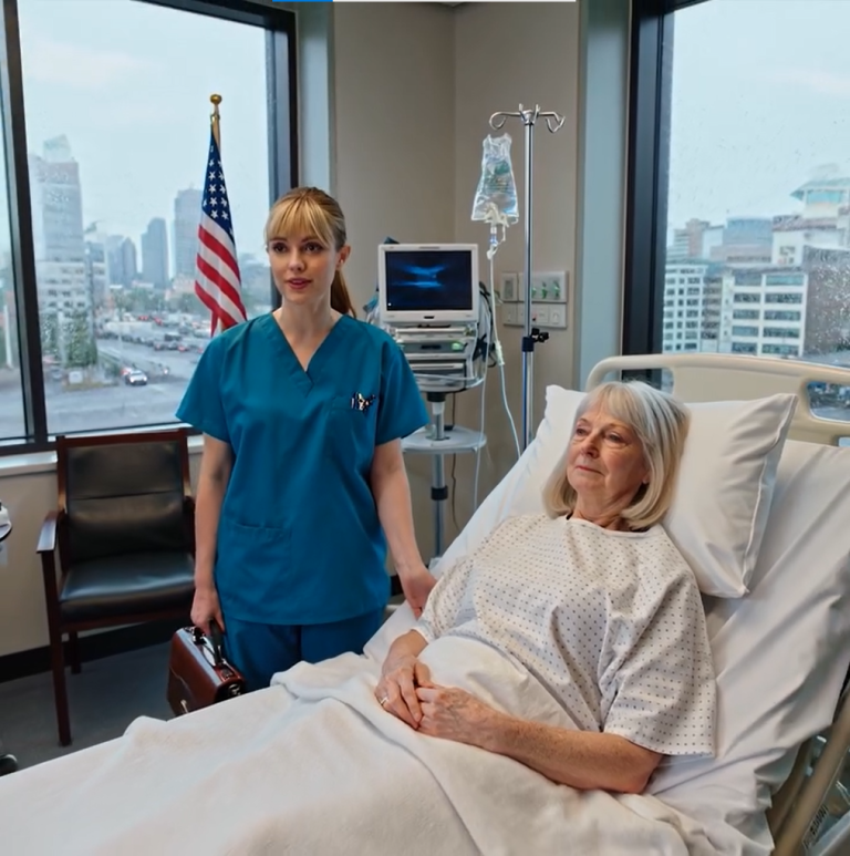 Obudziłam się sama po zabiegu. Pielęgniarka powiedziała: „Pani dzieci wyszły, powiedzieli, że opłaty za parking rosną”. Zalałam się łzami. Nagle wszedł wysoki mężczyzna w garniturze i delikatnie ujął mnie za rękę. „Pani Davis? Nie pamięta mnie pani, ale płaciła pani za moje obiady każdego dnia w trzeciej klasie”. Nie był tylko gościem. Był właścicielem szpitala… To, co zrobił później… ZMIENIŁO WSZYSTKO!