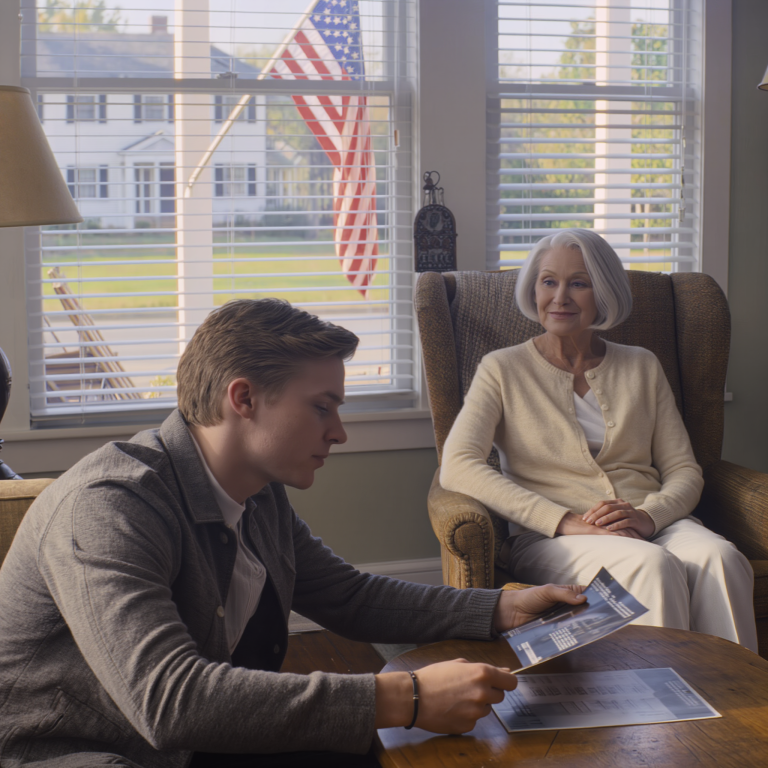 Mój syn powiedział: „Sprzedałem twój dom, żeby opłacić wakacje dla mnie i mojej żony. Masz jeden dzień na spakowanie rzeczy”. Uśmiechnąłem się tylko. Nie wiedział, że dom tak naprawdę…