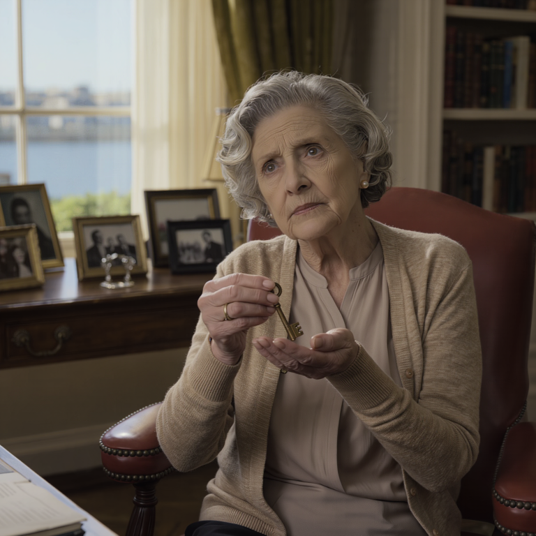 Dałam spadkobiercom mojego męża wszystko, czego żądali… i patrzyłam, jak uśmiechy powoli znikają z ich twarzy