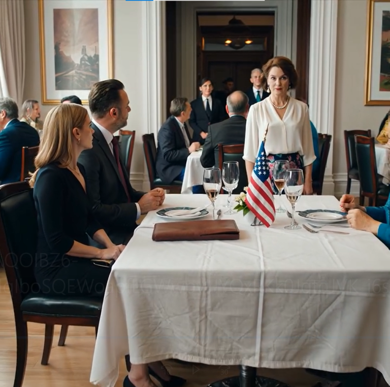 W restauracji moja siostra oznajmiła wszystkim: „Rachel, znajdźcie sobie inny stolik. Ten jest dla rodziny, a nie dla adoptowanych dziewczynek”. Wszyscy się roześmiali i zgodzili. Potem kelner położył przede mną rachunek na 3270 dolarów za cały obiad. Uśmiechnęłam się, wzięłam łyk i pokornie zapłaciłam. Ale wtedy usłyszałam głos… „CHWILKĘ, PROSZĘ”.