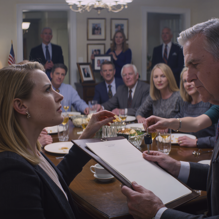 W moje urodziny moi rodzice zorganizowali kolację dla 100 krewnych tylko po to, żeby się mnie wyrzec. Tata wręczył mi rachunek i powiedział: „Każdy cent, który zmarnowaliśmy na twoje wychowanie. Zapłać albo nigdy więcej się do nas nie odzywaj”. Moja siostra wzięła kluczyki do samochodu ze stołu: „Tata już przepisał na mnie prawo własności”. Wyszedłem bez słowa – cztery dni później dzwonią do mnie… 50 razy dziennie.