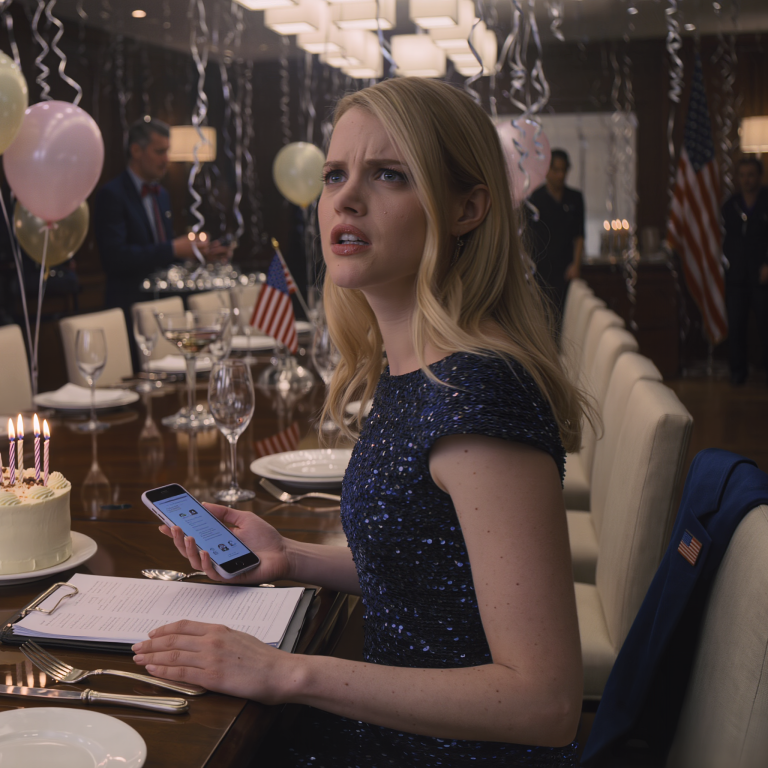 Moja siostra napisała: „Nie czekaj, wszyscy idą na moją imprezę promocyjną”. W moje urodziny, dziesięć minut później, tata napisał: „A tak przy okazji, dopisałem ci kolację za 3800 dolarów. Mam nadzieję, że to w porządku”. Odpisałem tylko: „Zanotowałem”. Tego wieczoru zdmuchnąłem świeczki sam w pokoju przeznaczonym dla 60 osób. O 2:47 wrzuciłem link na czacie rodzinnym z jednym zdaniem: „Obejrzyj to przed wschodem słońca”.