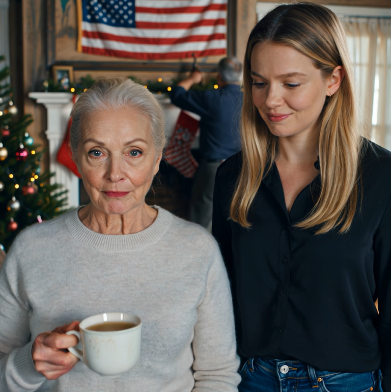 W poranek Bożego Narodzenia moja córka powiedziała: „Mamo, napij się tej specjalnej herbaty, którą zrobiłam”. Cicho zamieniłam się kubkami z jej mężem. Trzydzieści minut później…