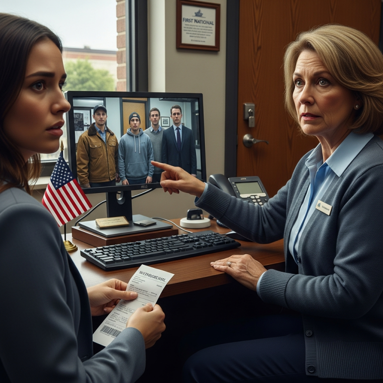 Mój bankier zamknął drzwi i pokazał mi, że straciłem 217 000 dolarów… Potem pokazał mi filmik z moim tatą i nieznajomym