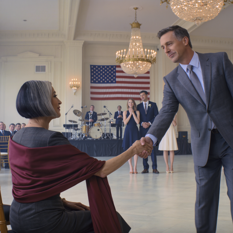 Kiedy mój zięć nazwał mnie „weselnym intruzem” w obecności 300 gości, milczałam, aż do momentu, gdy prezes jego firmy zauważył logo mojej firmy na mojej wizytówce. W tym momencie całe pomieszczenie się poruszyło i moja córka zobaczyła wszystko.