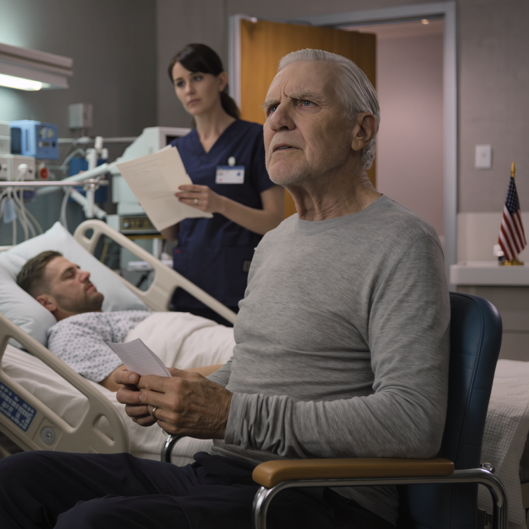 Poszłam do szpitala, żeby zająć się synem, który miał złamaną kość. Kiedy spał, pielęgniarka oddziałowa cicho wsunęła mi do ręki kartkę papieru: „Nie przychodź więcej. On leży. Sprawdź kamerę o 2 w nocy”. To, co zobaczyłam na nagraniu, wprawiło mnie w szok.