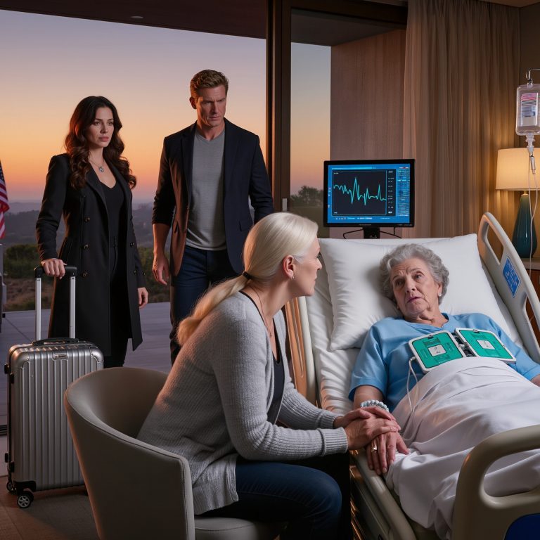 Mój syn i synowa wyjechali w podróż, zostawiając mnie w domu, abym opiekowała się jej matką, która była w śpiączce po tragicznym wypadku. Gdy tylko wyszli za drzwi, otworzyła oczy i wyszeptała kilka słów, które ścisnęły mi żyły. Tej nocy miałam tylko jeden sposób na przeżycie.