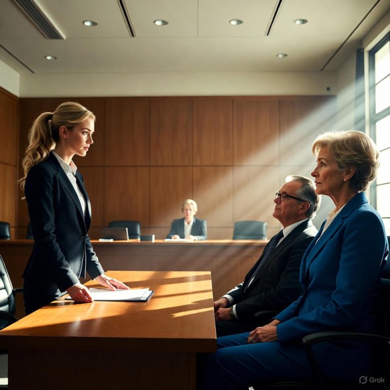 Mama wskazała na mnie przed sędzią – która, jak się okazało, była jej przyjaciółką – i powiedziała: „Ta dziewczyna potrafi tylko marnować to, na co nie zasługuje”. Żądała całego majątku, który babcia zapisała mi w testamencie. Sędzia skinęła głową, a jej prawnik uśmiechnął się, pewny zwycięstwa. Wtedy powiedziałam dwa słowa, które sprawiły, że sędzia zbladła.