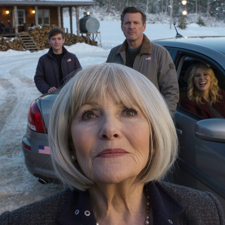 Mamy drewno na opał i dość jedzenia na dwa tygodnie. Jadę na Malediwy z żoną – i zabieram wszystkie twoje oszczędności” – powiedział mój syn, zostawiając mnie w zaśnieżonej chatce 200 kilometrów od miasta; zabrał mi telefon, a potem krzyknął przez okno samochodu: „O, i już wymieniłem zamki w twoim domu!”, kiedy patrzyłem, jak odjeżdżają… i uśmiechnął się, bo nie miał pojęcia, jaka niespodzianka czeka go na lotnisku.