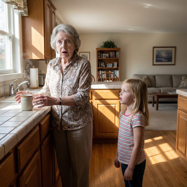 Moja córka i zięć wyjechali w podróż, zostawiając mnie z opieką nad ich ośmioletnią córką – moją wnuczką, która była niema od urodzenia. Gdy tylko drzwi się za nimi zamknęły, spojrzała na mnie i powiedziała czystym, idealnym głosem: „Babciu, nie pij herbaty, którą zrobiła mama… ona wszystko zaplanowała”. Krew zastygła mi w żyłach.