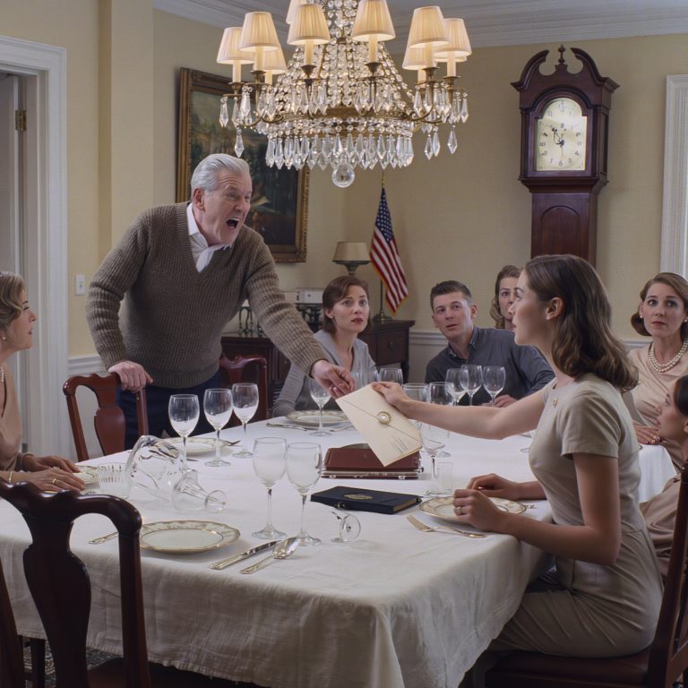 „Nie zasługujesz na nazwisko Anderson!” – krzyknął tata na rodzinnym zgromadzeniu. Spokojnie się uśmiechnąłem i powiedziałem: „Masz rację”. Potem położyłem wyniki badań na stole… I w sali zapadła cisza…