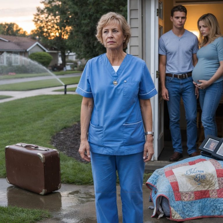 Syn wyrzucił mnie z domu, rzucił moją walizkę na trawnik, a nawet wymienił zamki – tylko dlatego, że jego żona nie chciała mieć kolejnej „gęby do wykarmienia”. Nie płakałem. Wykonałem tylko jeden telefon. Niecałe 20 minut później pojawił się mężczyzna. Podał mojemu synowi plik papierów. Nie miał pojęcia… że ten mężczyzna jest moim prawnikiem. A kiedy je przeczytał… zaczął krzyczeć.