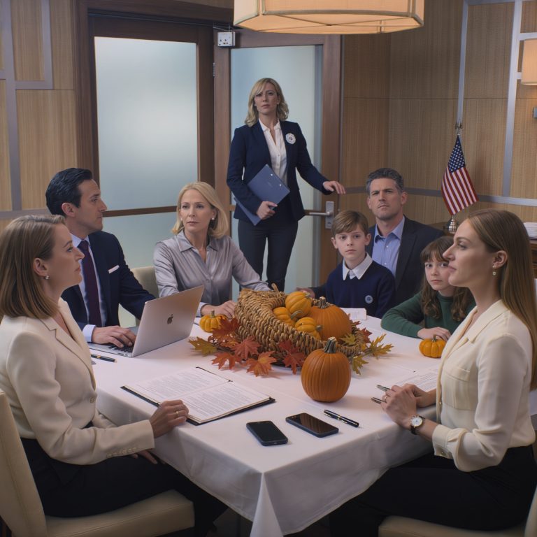 Mama wciągnęła mnie w „spotkanie rodzinne”. Kiedy przyjechałem, prawnicy już tam byli, gotowi zmusić mnie do podpisania wszystkiego. Kiedy odmówiłem oddania spadku, grozili mi. Uśmiechnąłem się tylko i powiedziałem: „Raz… Dwa… Trzy… Cztery… Pięć. Jesteście kupą ludzi”. Po czym spokojnie dodałem: ŚMIESZNE RZECZ – TEŻ PRZYNIOSŁEM TYLKO JEDNĄ DRUKARKĘ NA OSOBĘ.