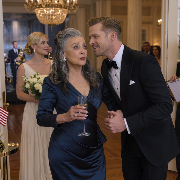 Na ślubie mojego syna spojrzał mi prosto w oczy i powiedział: „Mamo, powinnaś odejść. Moja żona czuje się nieswojo. Mówi, że jesteś naprawdę uciążliwa”. Stałem jak sparaliżowany w sali weselnej – tej samej, za którą sam zapłaciłem. Jeśli chce mnie wymazać z tego ślubu, czeka go najpoważniejsze konsekwencje w życiu… i straci wszystko.