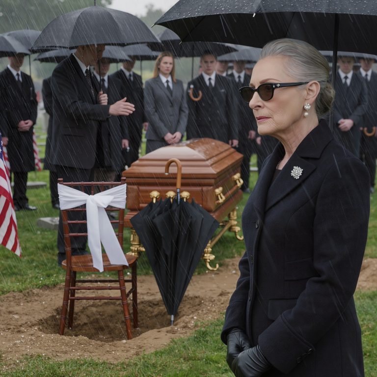 W dniu pogrzebu mojego męża, mój syn postanowił pójść na przyjęcie urodzinowe żony. Stałam przy trumnie w chicagowskim deszczu i zrozumiałam – może po raz pierwszy – że przez lata chroniłam niewłaściwą osobę. Jednym cichym ruchem unieważniłam jego miliard dolarów spadku… i zostawiłam mu „prezent”, którego nigdy nie zapomni.